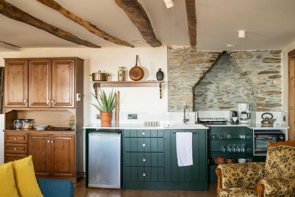 Philos Guesthouse Makrinitsa Bagian luar foto